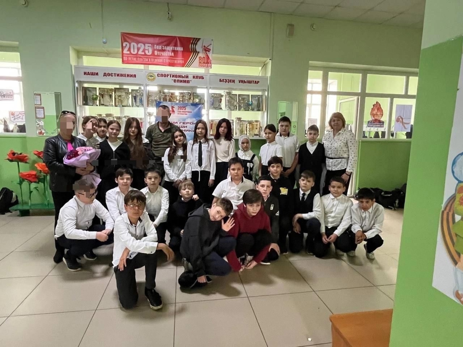 Туймазыла МХО яугиры ҡыҙы менән осрашты