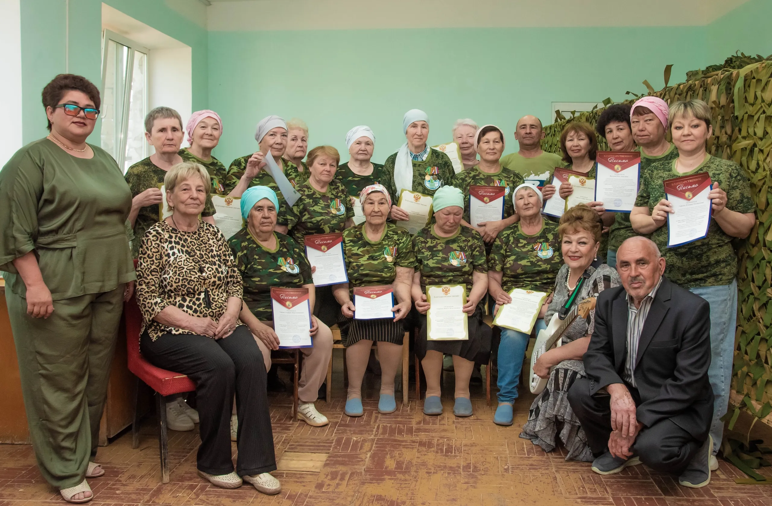 Ирекмәндәргә район ветерандар Советының рәхмәт хаттары тапшырылды