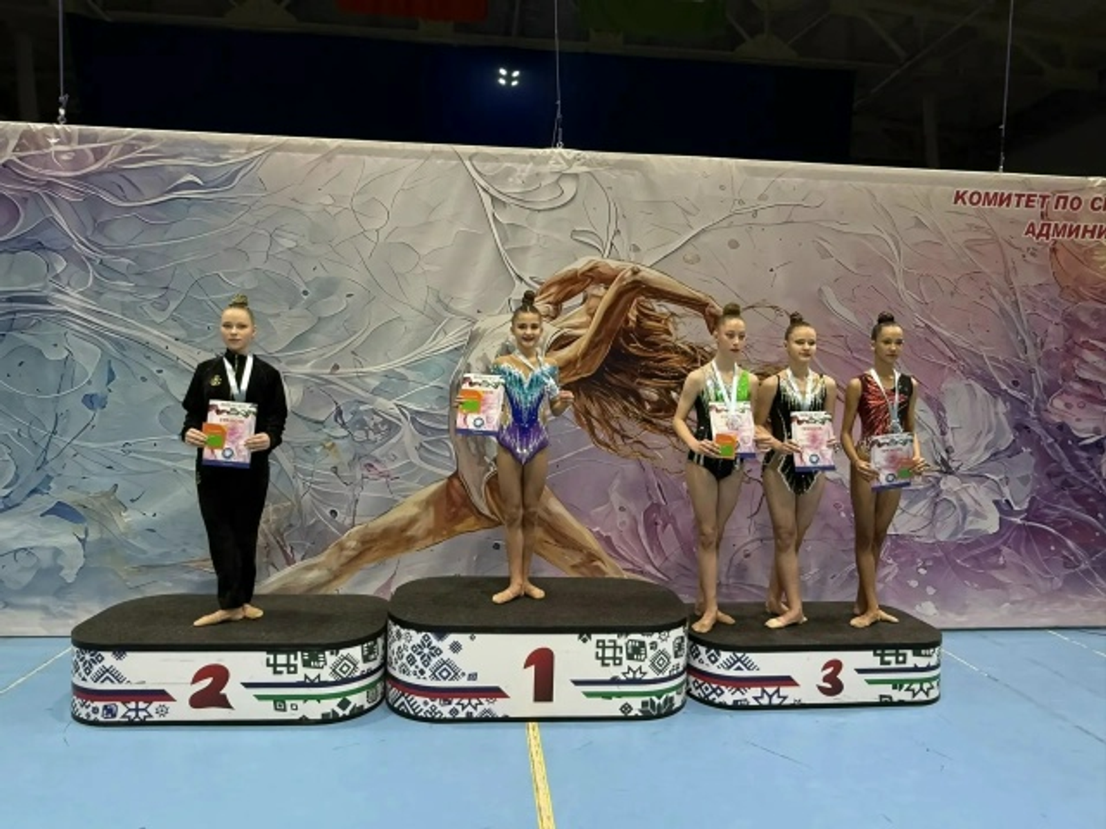 Туймазы гимнастлары бүләкле урыннар яулаган