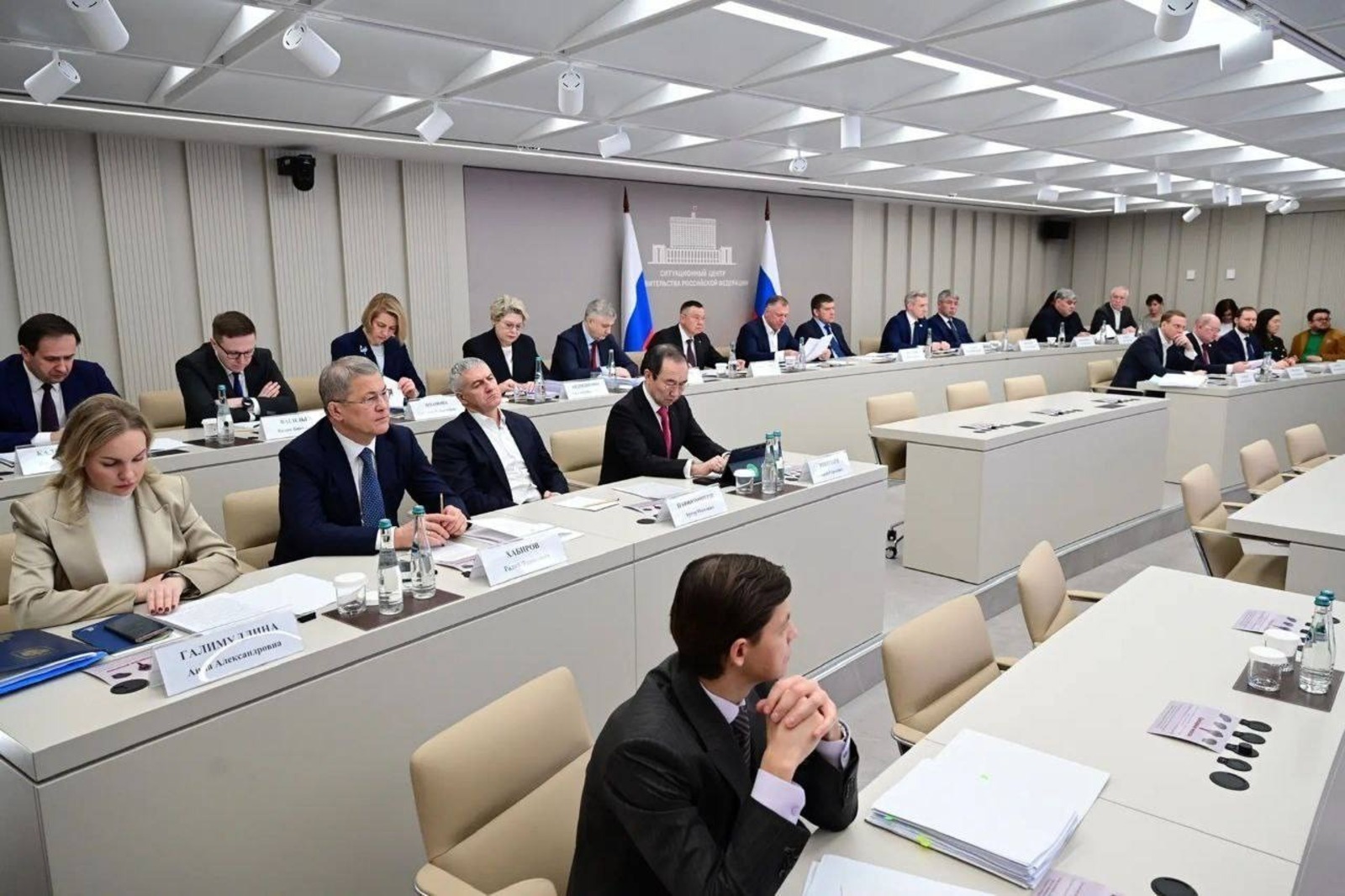 Башҡортостан Башлығы Мәскәүҙә сығыш яһаны